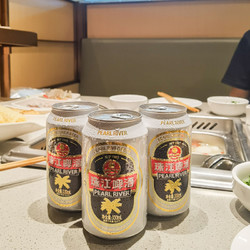 PEARL RIVER 珠江啤酒 12度 经典老珠江黄啤酒 500ml*12罐