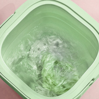 Midea 美的 MX-ZDDG01 定频波轮迷你洗衣机 浅衫绿 标准款
