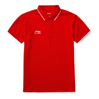 LI-NING 李宁 男子POLO衫 APLQ173-4 国旗红 XXXXXL