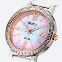 SEIKO 精工 SOLAR系列 30.3毫米石英腕表 SUP432P1