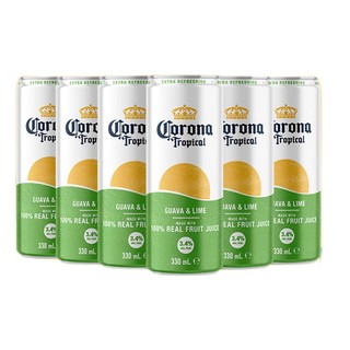 Corona 科罗娜 沁果气泡酒 番石榴青柠口味 330ml*6听