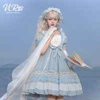 URtto Lolita洛丽塔 浮生梦 夏季短袖op连衣裙