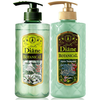 Moist Diane 黛丝恩 植萃洗护套装 滋润亮泽型 (洗发水480ml+护发素480ml)