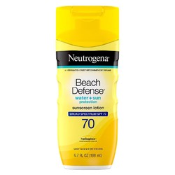 Beach Defense Body Sunscreen Lotion With SPF 70