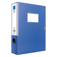移动端：deli 得力 5683 A4塑料档案盒 55mm 蓝色 单只装