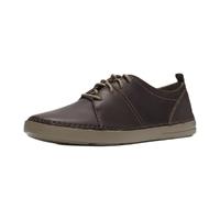 Clarks 其乐 Gosler Pace 男士休闲皮鞋 261366427 深棕色 39.5