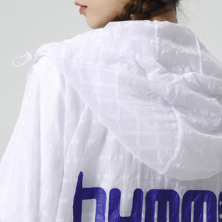 hummel 男女款外套 221PJ067 白色 XL