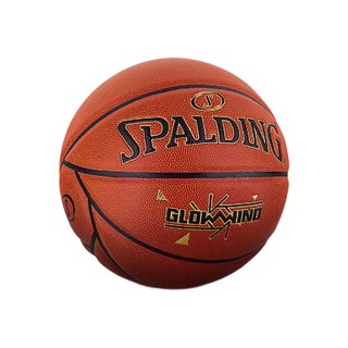 SPALDING 斯伯丁 旋风系列 77-410Y PU篮球 棕黄色 7号/标准