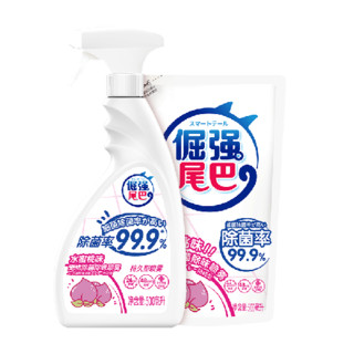 倔强的尾巴 猫狗通用 除菌除味喷雾 500ml+420ml 水蜜桃味