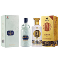 H3 54%vol 董香型白酒 500ml 单瓶装 +习酒 第四代 金质 53%vol 酱香型
