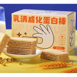 优谷说豆乳威化乳清蛋白棒252g14根盒