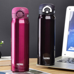 THERMOS 膳魔师 JNR-600-MBK 保温杯 600ml 咖啡黑