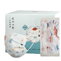 京东京造 一次性医用口罩 儿童印花款 50片/盒  独立包装