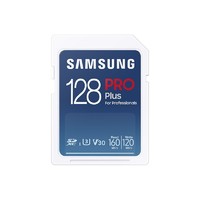 SAMSUNG 三星 PRO Plus 全尺寸 SDXC卡 128GB（MB-SD128K/AM, 2021）