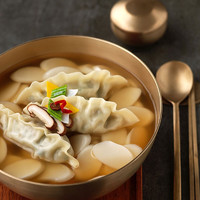bibigo 必品阁 韩式王饺子组合  鲜香牛肉+菌菇+玉米+泡菜+煎饺*1（口味随机）