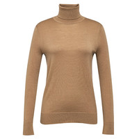 GIRDEAR 哥弟 女士高领羊毛衫 A300427 卡其 XL