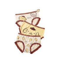 LEDIN 乐町 X 三丽鸥 女士三角内裤套装 CLJBB2121 花边款 布丁狗 M