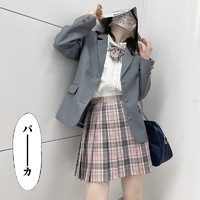 东京岁时记JK JK制服 少女烦恼 粉色百褶格裙 39cm