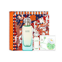 HERMÈS 爱马仕 香水套装 (尼罗河花园中性淡香水EDT100ml+7.5ml+香皂50g)