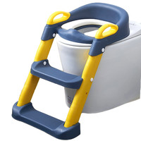 Joying Baby JT-118 儿童阶梯坐便器 升级软垫款 黄色