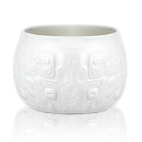 中国国家博物馆 大盂鼎大克鼎 主人杯 160ml 白色