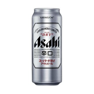 asahi朝日啤酒超爽辛口啤酒500ml72听