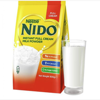 Nestlé 雀巢 NIDO 速溶全脂高钙牛奶粉 900g*2袋