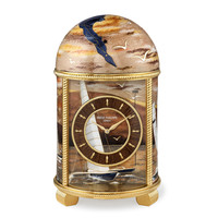 Patek Philippe 百达翡丽 2022 年珍稀工艺时计系列 20118M“Bol d’Or”/ 掐丝珐琅和金箔珐琅圆顶座钟