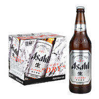 Asahi 朝日啤酒 朝日超爽 生啤酒 630ml*12瓶