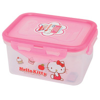LOCK&LOCK 乐扣乐扣 HELLO KITTY系列 HPL815D-KT 保鲜盒 1.1L 粉色