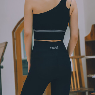 ANFEE 安菲 女子瑜伽服 CF9017 黑色