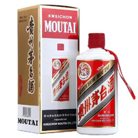 MOUTAI 茅台 飞天茅台 43%vol 酱香型白酒 500ml 单瓶装