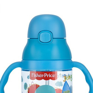 Fisher-Price 费雪 FP-8621 儿童吸管杯 400ml 蓝色