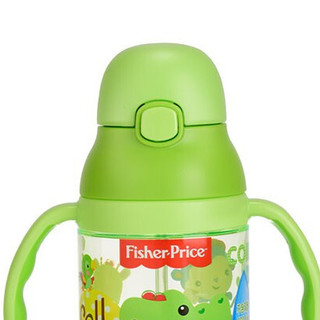 Fisher-Price 费雪 FP-8621 儿童吸管杯 400ml 绿色