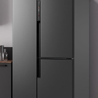 Midea 美的 慧鲜568升双变频一级能效T型门对开门双开门三开门多门家用智能电冰箱