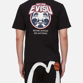 EVISU 惠美寿 男士圆领短袖T恤 2ESLRM2TS682XXCT