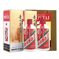 MOUTAI 茅台 飞天茅台 43%vol 酱香型白酒 400ml*2瓶 整箱装