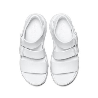 SKECHERS 斯凯奇 CALI GEAR系列 D'Lites 2.0 女子凉鞋 111061/WHT 白色 41