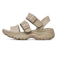 SKECHERS 斯凯奇 CALI GEAR系列 D'Lites 2.0 女子凉鞋 111061/TPE 灰褐色 37