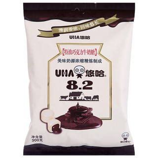 UHA 悠哈 8.2 特浓巧克力牛奶糖 300g