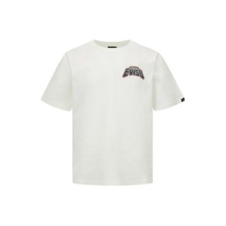 EVISU 惠美寿 男士圆领短袖T恤 2ESLRM2TS682XXCTOWHT 白色 XL