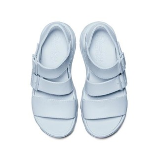 SKECHERS 斯凯奇 CALI GEAR系列 D'Lites 2.0 女子凉鞋 111061/LTBL 浅蓝色 35
