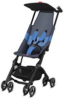 BG Pockit +All-Terrain 轻便旅行婴儿推车 带有遮阳棚和可躺式座椅 夜蓝色