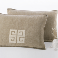 KINGSHORE 金号 S2206 纯棉枕巾 棕色 2条装