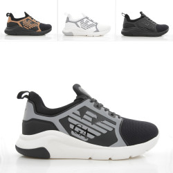 emporioarmani阿玛尼armani阿玛尼ea7男士鹰标休闲鞋运动鞋低帮鞋x8x