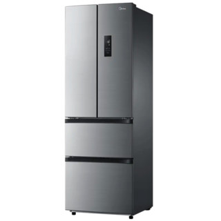 Midea 美的 BCD-323WTPM(E) 风冷多门冰箱 323L 银色