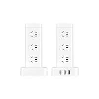 DELIXI 德力西 CD98H-DK12X3UG 立式插排 十二位五孔+三USB 1.7m