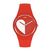 swatch 斯沃琪 NEW GENT系列 41毫米石英腕表 SO29Z112 情人节特别版