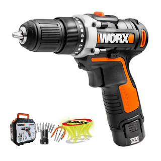 WORX 威克士 WX128.6 双速充电钻套装