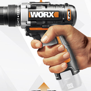 WORX 威克士 WX128.6 双速充电钻套装